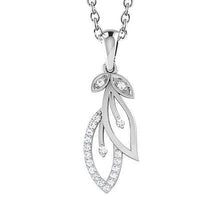 Round Brilliant Cut 2 Carats Genuine Diamonds Pendant Necklace White Gold 14K