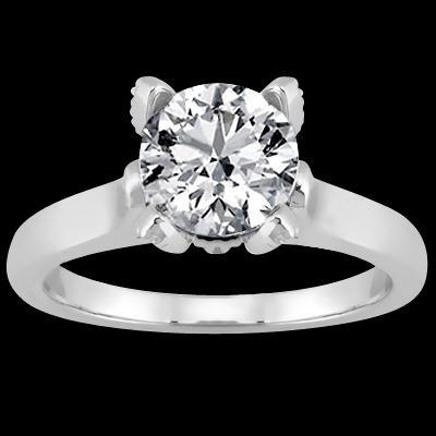 Round Brilliant Natural Diamond Solitaire Ring 2.50 Cts.