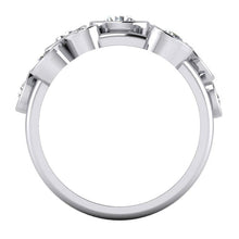 Round Bubble Natural Diamond Ring 2.10 Carats 6mm Wide Bezel Set