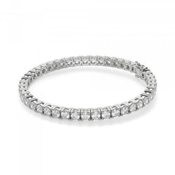 Round Cut 5.40 Carats Sparkling Natural Diamonds Tennis Bracelet White Gold