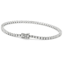 Round Cut 5.40 Ct Genuine Diamond Women Tennis Bracelet White Gold