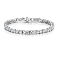 Round Cut 8.40 Carats Natural Diamonds Tennis Bracelet White Gold 14K