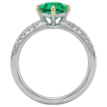 Luxury Gemstone Ring 2.50 ct – top view