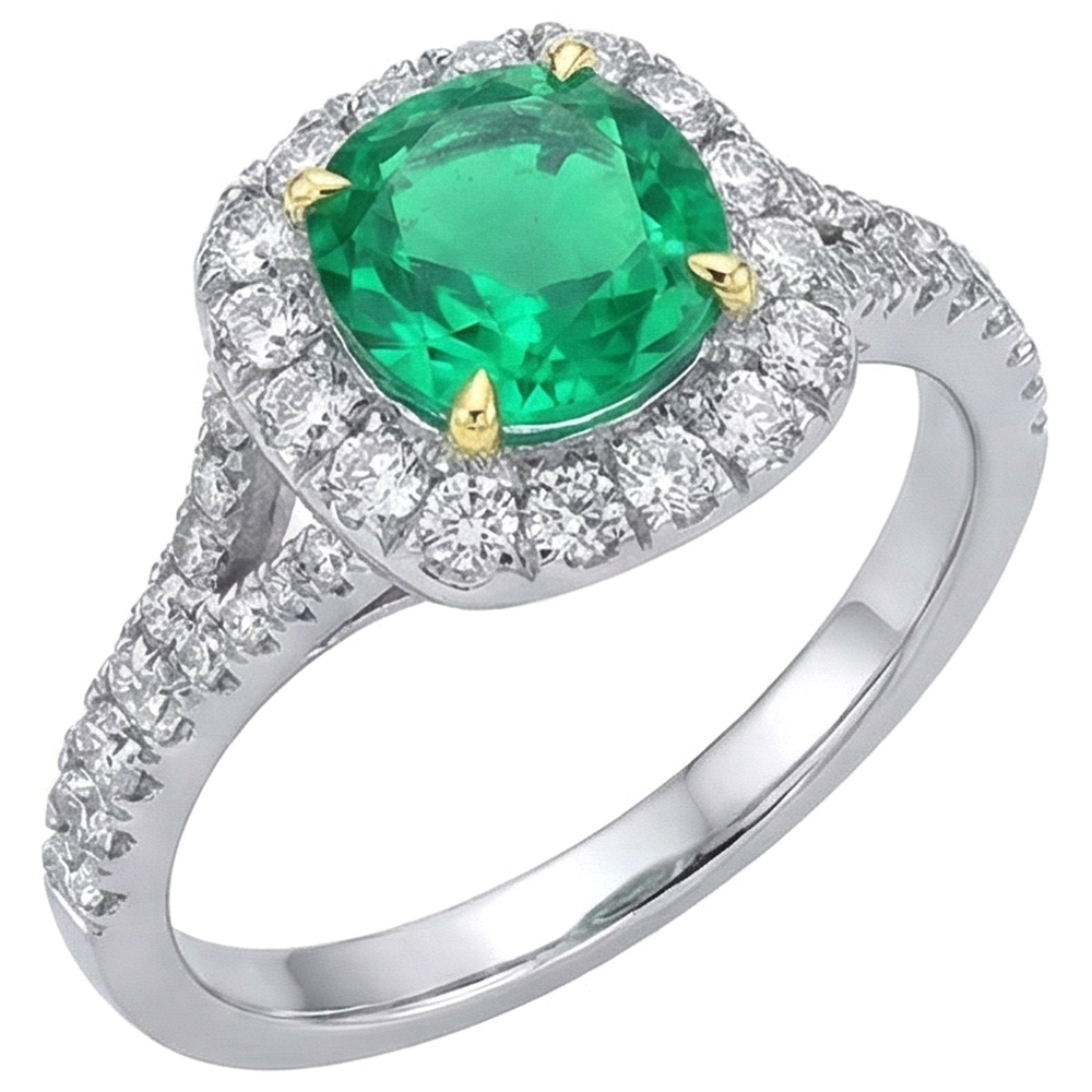 Timeless Gemstone Ring 2.50 ct – side view