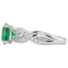 Refined Colored Stone Ring 1.50 ct – profile view