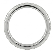 Round Genuine Natural Earth Mined DIAMOND ( NOT LAB GROWN ) Channel Set Jewellery Band 2.40 Carats White Gold 14K