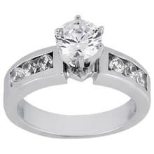 Round Genuine Natural Earth Mined DIAMOND ( NOT LAB GROWN ) Engagement Ring Jewellery New 1.70 Carats