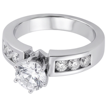 Round Genuine Natural Earth Mined DIAMOND ( NOT LAB GROWN ) Engagement Ring Jewellery New 1.70 Carats