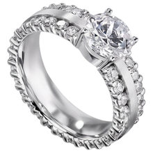Round Genuine Natural Earth Mined DIAMOND ( NOT LAB GROWN ) Engagement Women Ring 4.70 Carats White Gold 14K