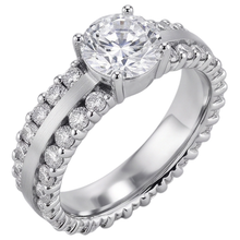 Round Genuine Natural Earth Mined DIAMOND ( NOT LAB GROWN ) Engagement Women Ring 4.70 Carats White Gold 14K