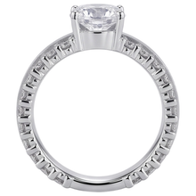 Round Genuine Natural Earth Mined DIAMOND ( NOT LAB GROWN ) Engagement Women Ring 4.70 Carats White Gold 14K