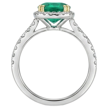 Premium Precious Stone Ring 2.50 ct – profile view
