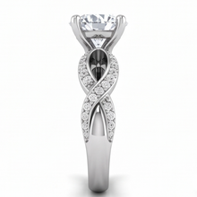 Round Natural Earth Mined DIAMOND ( NOT LAB GROWN ) Engagement Anniversary Ring 1.97 Carat Jewellery WG 14K