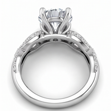 Round Natural Earth Mined DIAMOND ( NOT LAB GROWN ) Engagement Anniversary Ring 1.97 Carat Jewellery WG 14K