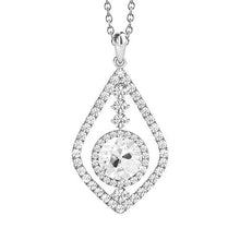 Round Old Cut Halo Natural Earth Mined Diamond Pendant & Bail 3 Carats White Gold 14K