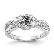 Round Old Miner Genuine Diamond Ring 3 Stone Style Twisted Shank 2.75 Carats