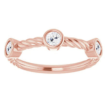 Round Old Miner Real Diamond Half Eternity Band Bezel Rope Style 3 Carats