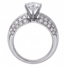 Round Real Natural Earth Mined DIAMOND ( NOT LAB GROWN )s Anniversary Ring 2.25 Carats White Gold 14K Jewellery