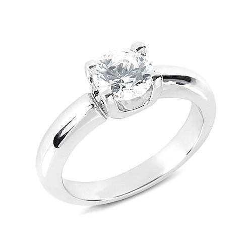 Round Solitaire Natural Diamond 1.75 Ct. Engagement Ring