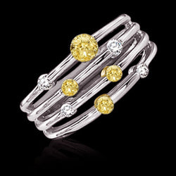 Timeless Split Shank Brilliant Diamond Statement Ring – 0.50 ct