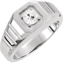 Refined Fine Diamond Solitaire Ring 2 ct – main view