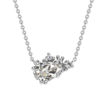 Earth-Mined Diamond Pendant Necklace – main view