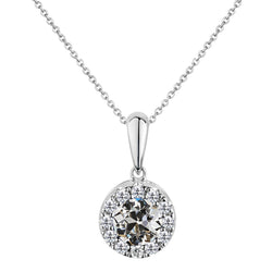 Luxurious 2.50-ct Diamond Pendant