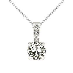 Handcrafted Diamond Pendant 2 ct – HarryChadEnt