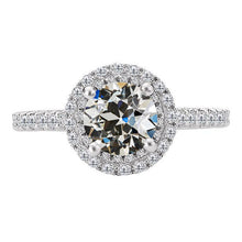 Designer Halo Setting Ring 4 ct – main view