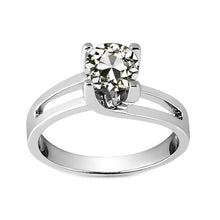 Authentic Diamond Solitaire Ring – main view