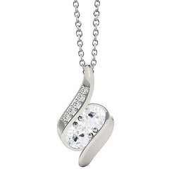 Earth-Mined Old European Cut Diamond Pendant Necklace 0.50 ct