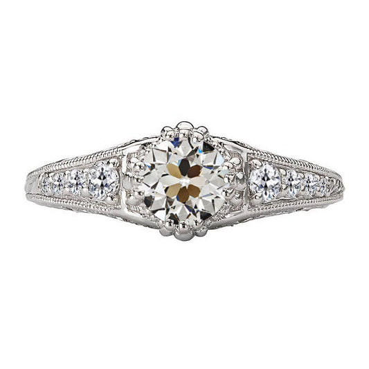 Handmade Proposal Ring 2 ct – main view