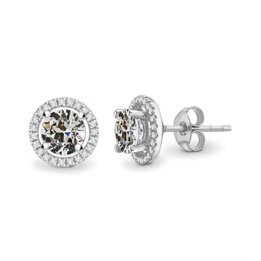 Dazzling Brilliant Diamond Earrings 1 ct – main view