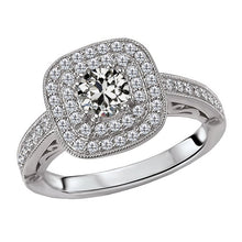 Timeless Brilliant Diamond Halo Setting Ring 2.50 ct – main view