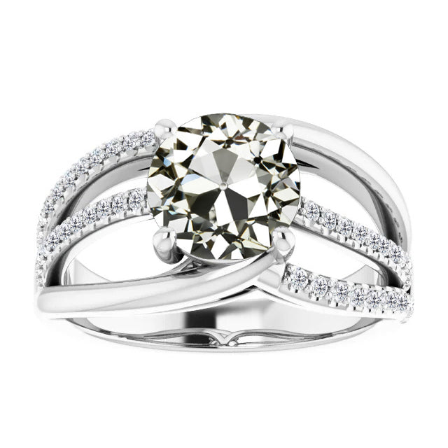 Fine Accent Solitaire Ring 2 ct – main view