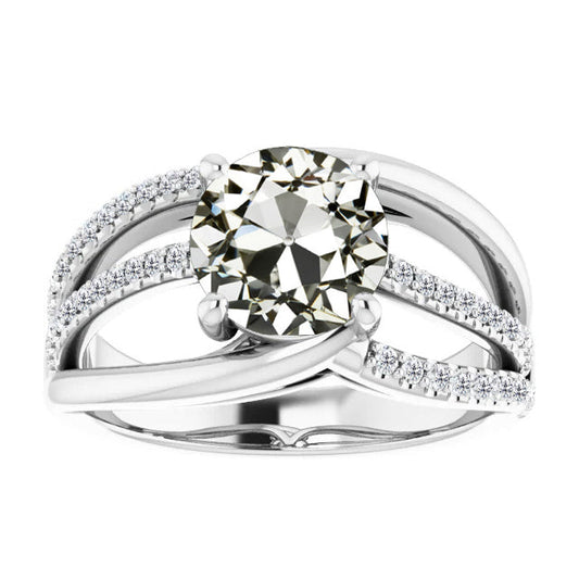 Fine Accent Solitaire Ring 2 ct – main view