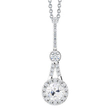 Earth-Mined Brilliant Diamond Pendant Necklace – main view