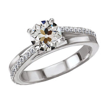 High-End Accent Solitaire Ring 3 ct – main view