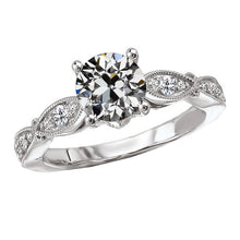 Exquisite Fine Diamond Accent Solitaire Ring 2.50 ct – main view