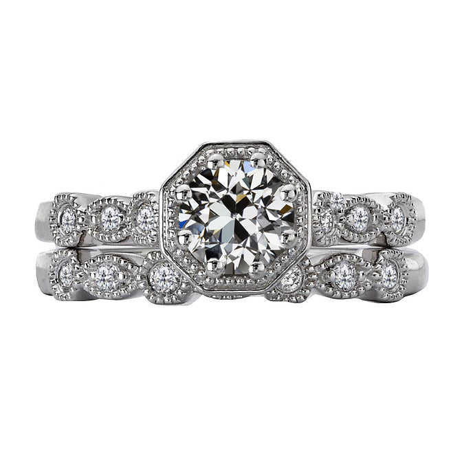 Artisan Fine Diamond Engagement Ring 2 ct – main view