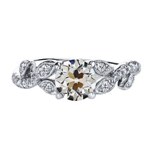 Bridal Ring 14K White Gold with Fine Diamond – main view