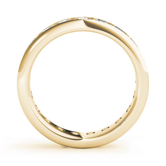 Bespoke Eternity Band 3.8 ct – front view