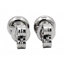 Round Cut 1 Carat Lab Grown Diamonds Stud Earring White Gold 14K