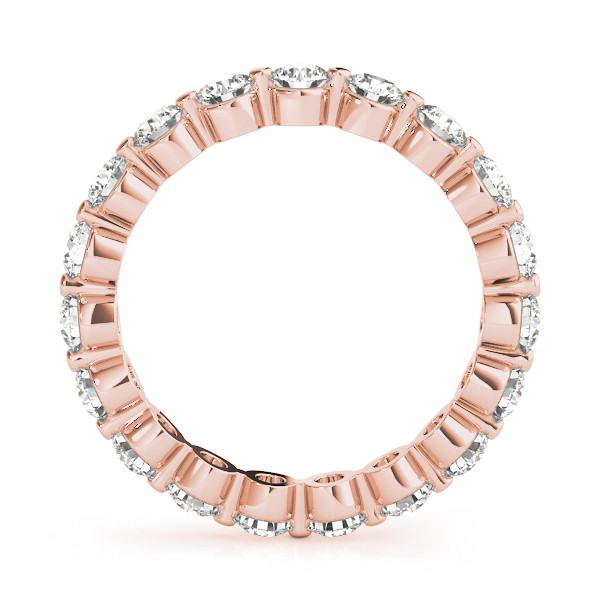 Handmade Fine Diamond Eternity Band 0.15 ct – front view