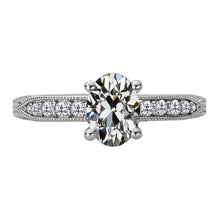 Diamond Anniversary Ring 3-ct 14 Karat White Gold – main view