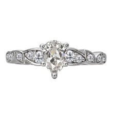 Earth-Mined Brilliant Diamond Proposal Ring 3.50 ct 14K White Gold – main view