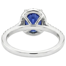 Royal Sapphire Engagement Ring