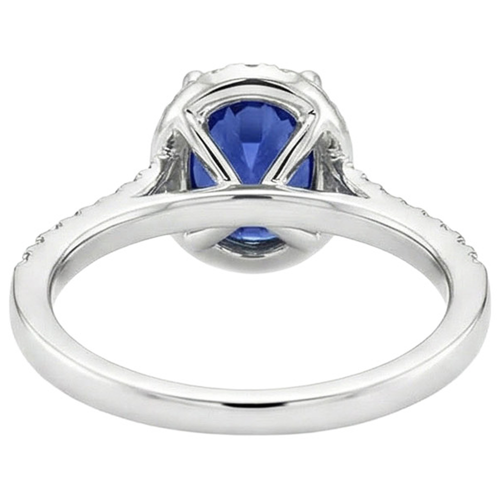 Royal Sapphire Engagement Ring