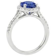 Royal Sapphire Engagement Ring