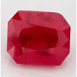 Radiant Certified Loose Stone – Ruby 1.24 ct Gold